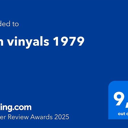 Can Vinyals 1979 Villa La Pobla de Cervoles Eksteriør bilde